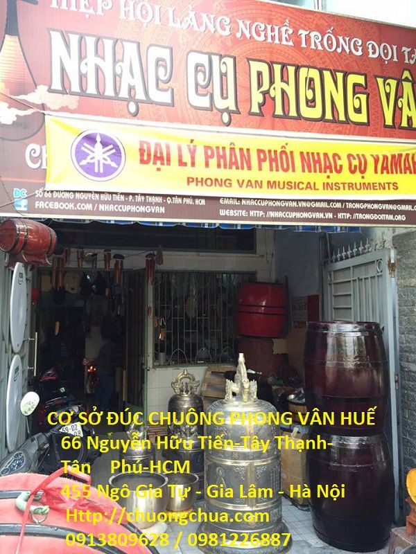 Cửa hàng bán chuông đồng huế giá rẻ Sài gòn,Hà Nội