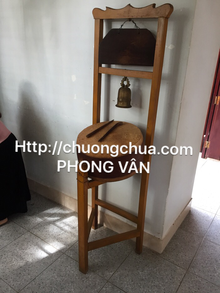 Chuông trống bát nhã đẹp tại Tổ Đình Diệu Ấn - Ninh Thuận