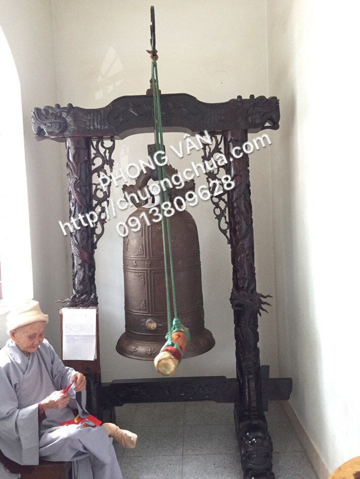 Chuông trống bát nhã đẹp tại Tổ Đình Diệu Ấn - Ninh Thuận