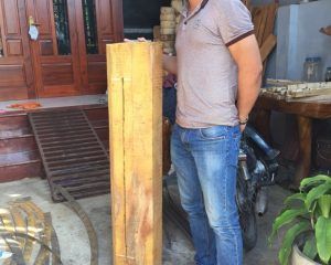 Mõ gỗ mít dùng cho đình thần