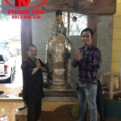 Bán chuông đồng 200 kg Đền Kim Mẫu – Bình Phước
