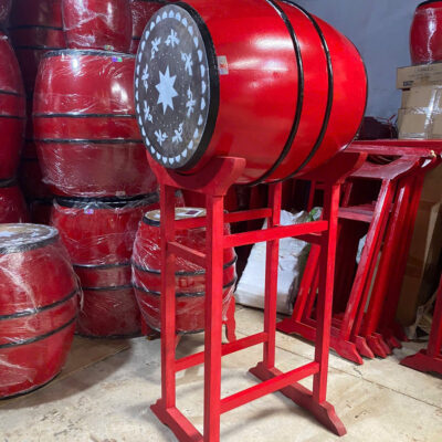 Trống chùa da trâu đường kính 50cm×70cm