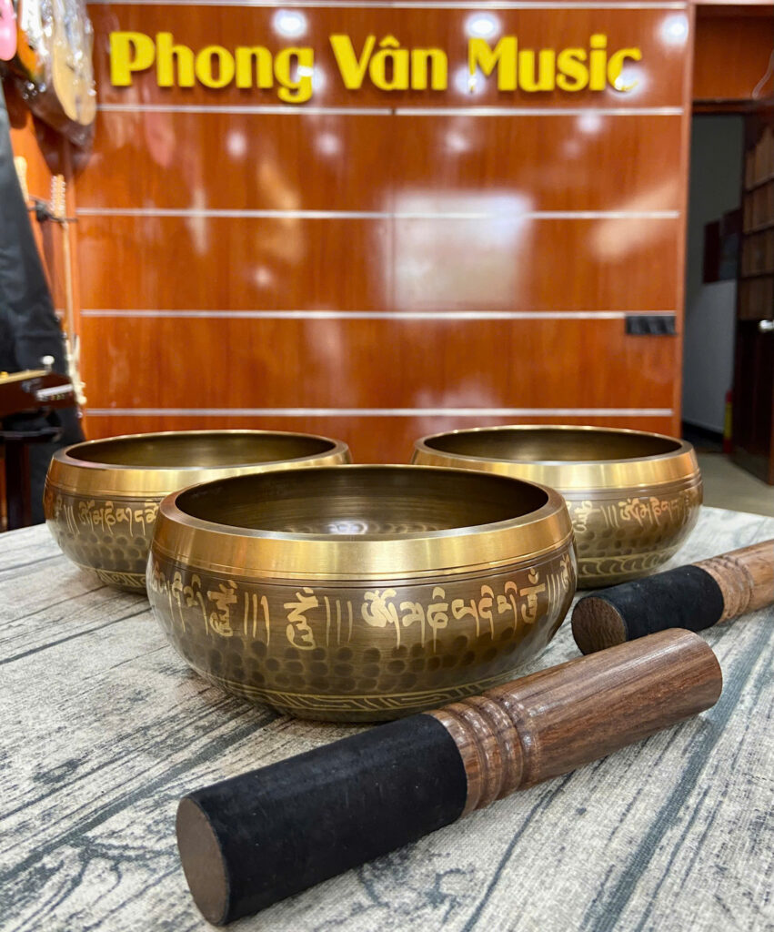 Chuông xoay tây tạng 15cm