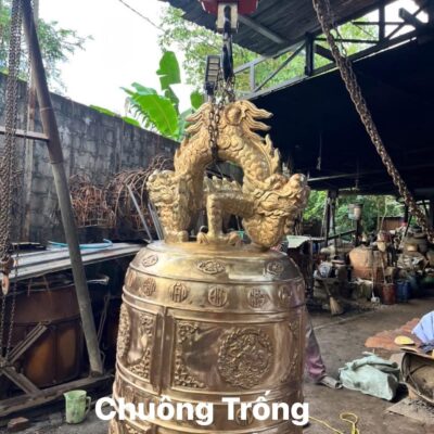 Chuông đại hồng chung tại Tịnh xá Ngọc Phước Long Khánh Đồng Nai