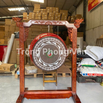 Bộ trống nhà thờ họ chạm rồng