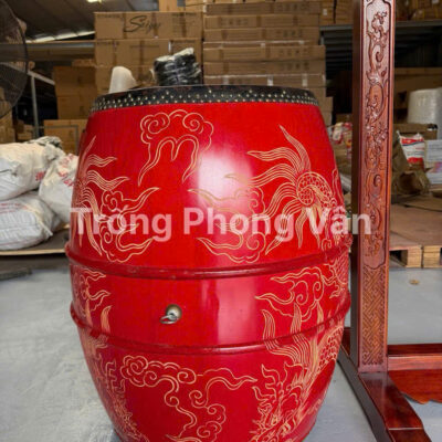 Bộ trống nhà thờ họ chạm rồng